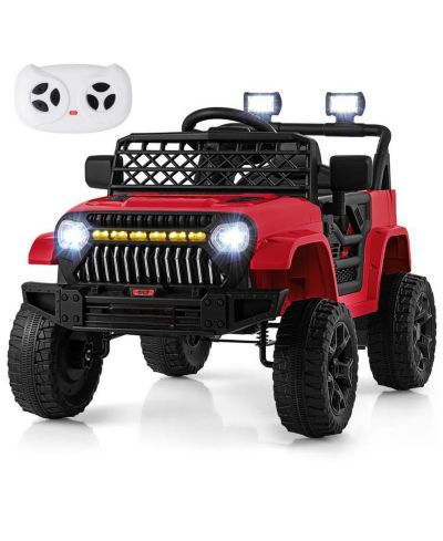 Hongge Kids' Ride-On Truck with Parental Remote Control and Dual Motors, Ages 3+