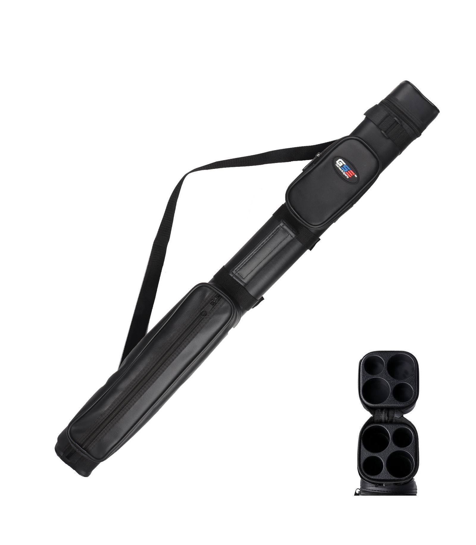 GSE Games & Sports Expert чехол для кия 2x2 Square Hard Billiard Pool Cue Stick