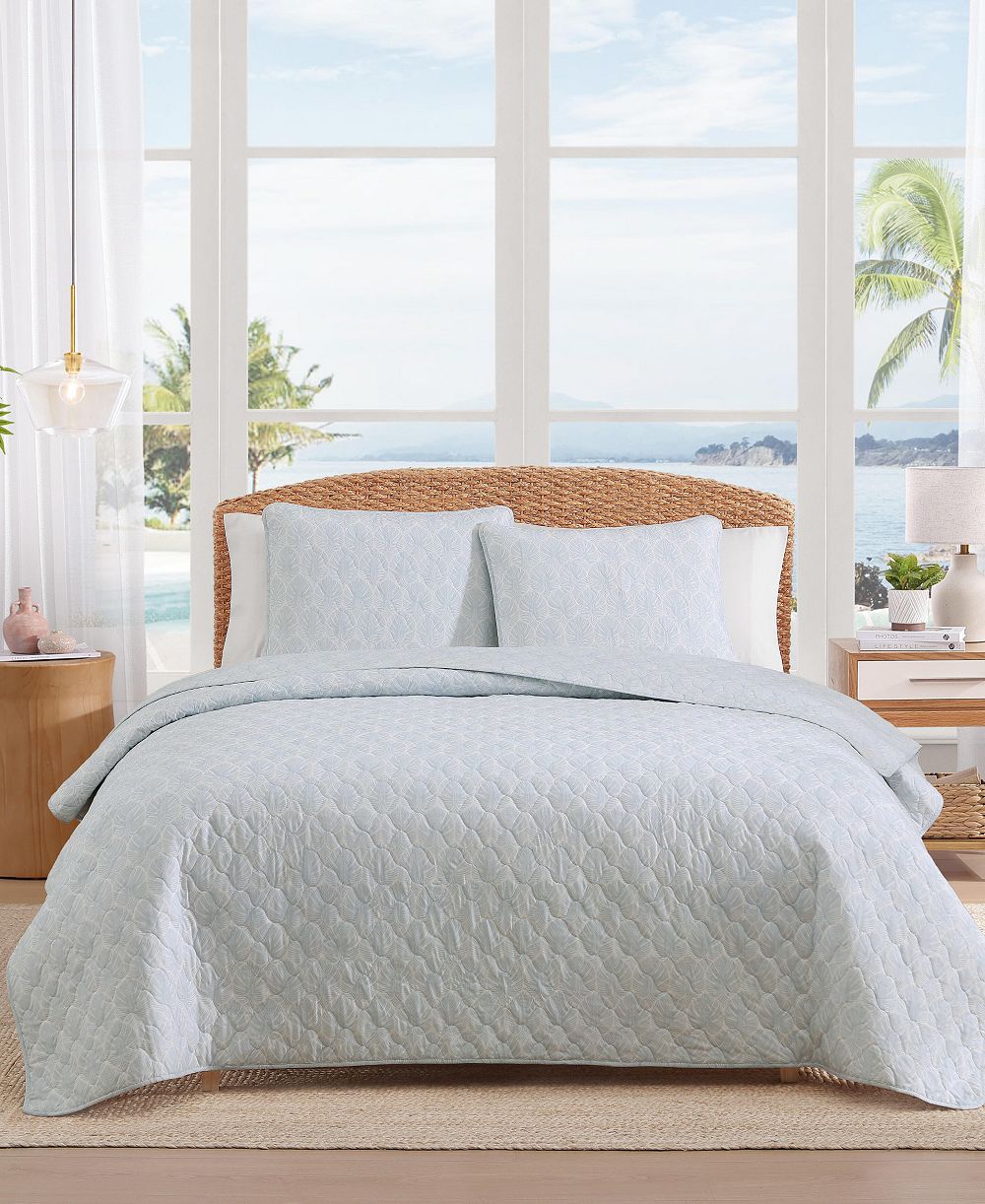 Tommy Bahama Home комплект постельного белья из хлопка, reversible, King