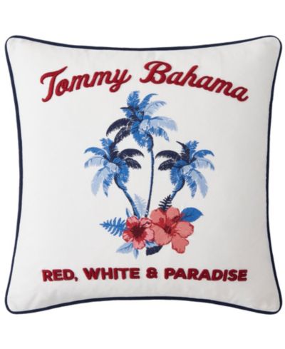 Декоративная подушка Tommy Bahama Home Palm Paradise Cotton 20" x 20"