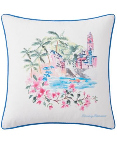 Декоративная хлопковая подушка Tommy Bahama Home Scenic, 20" x 20"