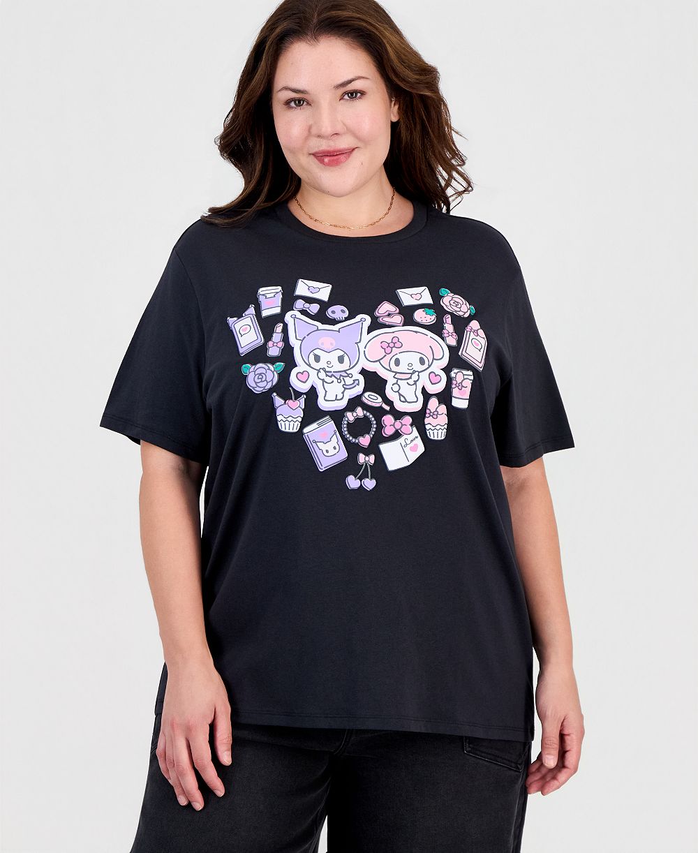 Футболка Love Tribe Trendy Plus Size с принтом Sanrio