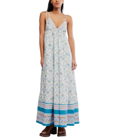 Женское хлопковое платье без рукавов Free People Sorrento Stroll