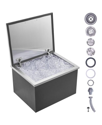 Термобокс Mecale Stainless Steel Ice Chest 40 Qt