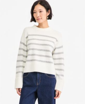 Winter Ivory Stripe