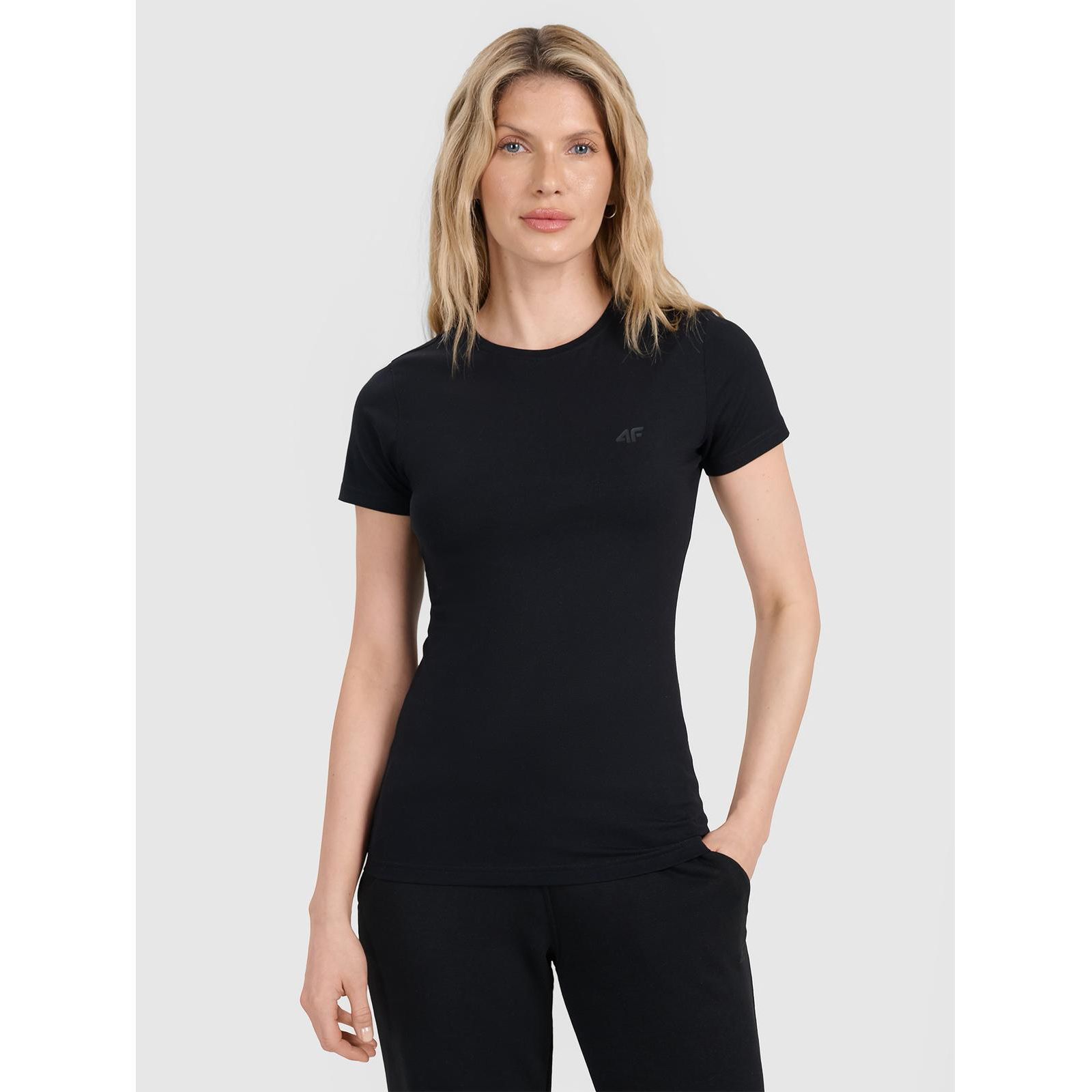 4F Women's Slim Plain T-Shirt
