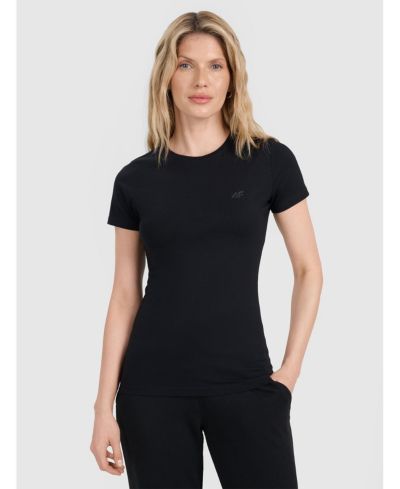4F Women's Slim Plain T-Shirt