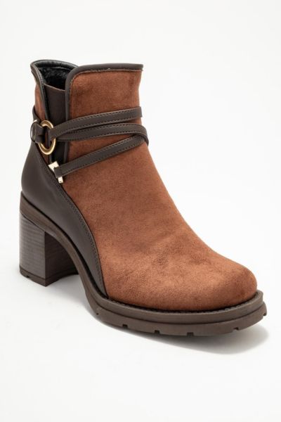 Prologue Shoes women's Wern Block Heel Ankle Boot