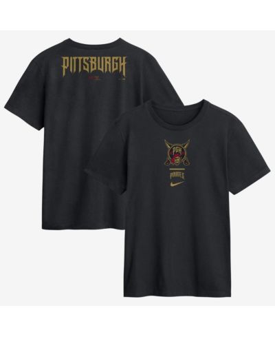 Мужская футболка Nike Black Pittsburgh Pirates 2026 City Connect 2-Hit