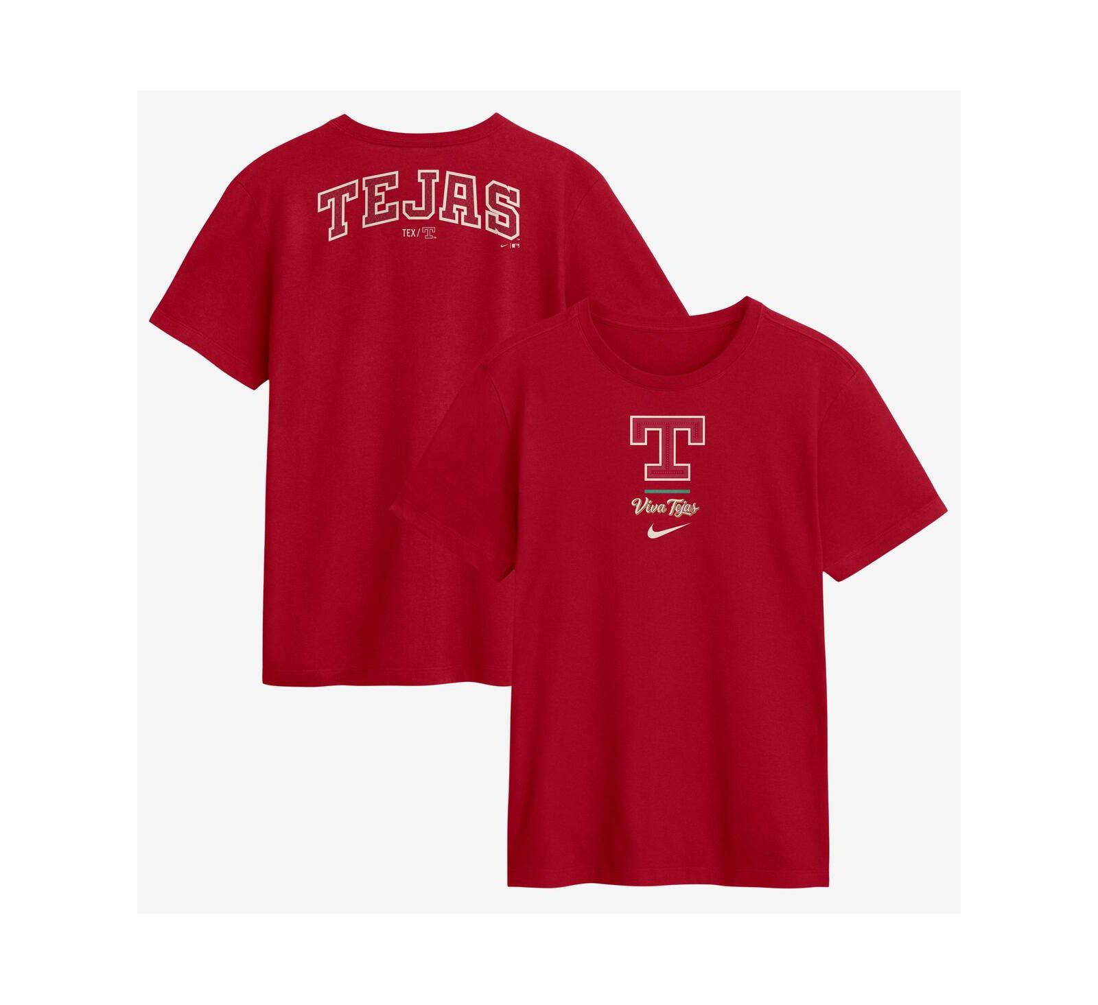 Футболка Nike Men's Red Texas Rangers 2026 City Connect 2-Hit