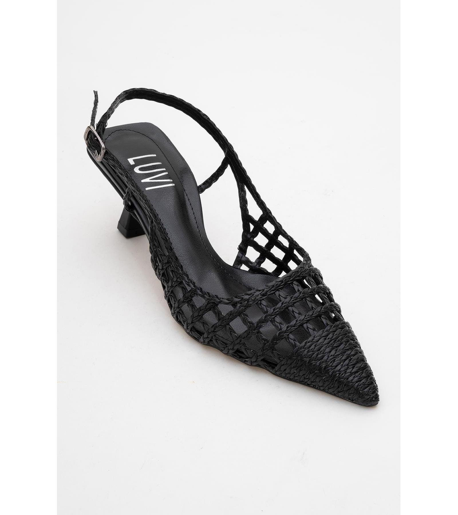 Prologue Shoes Women's Heaven Knitted Pointed Toe Pumps
