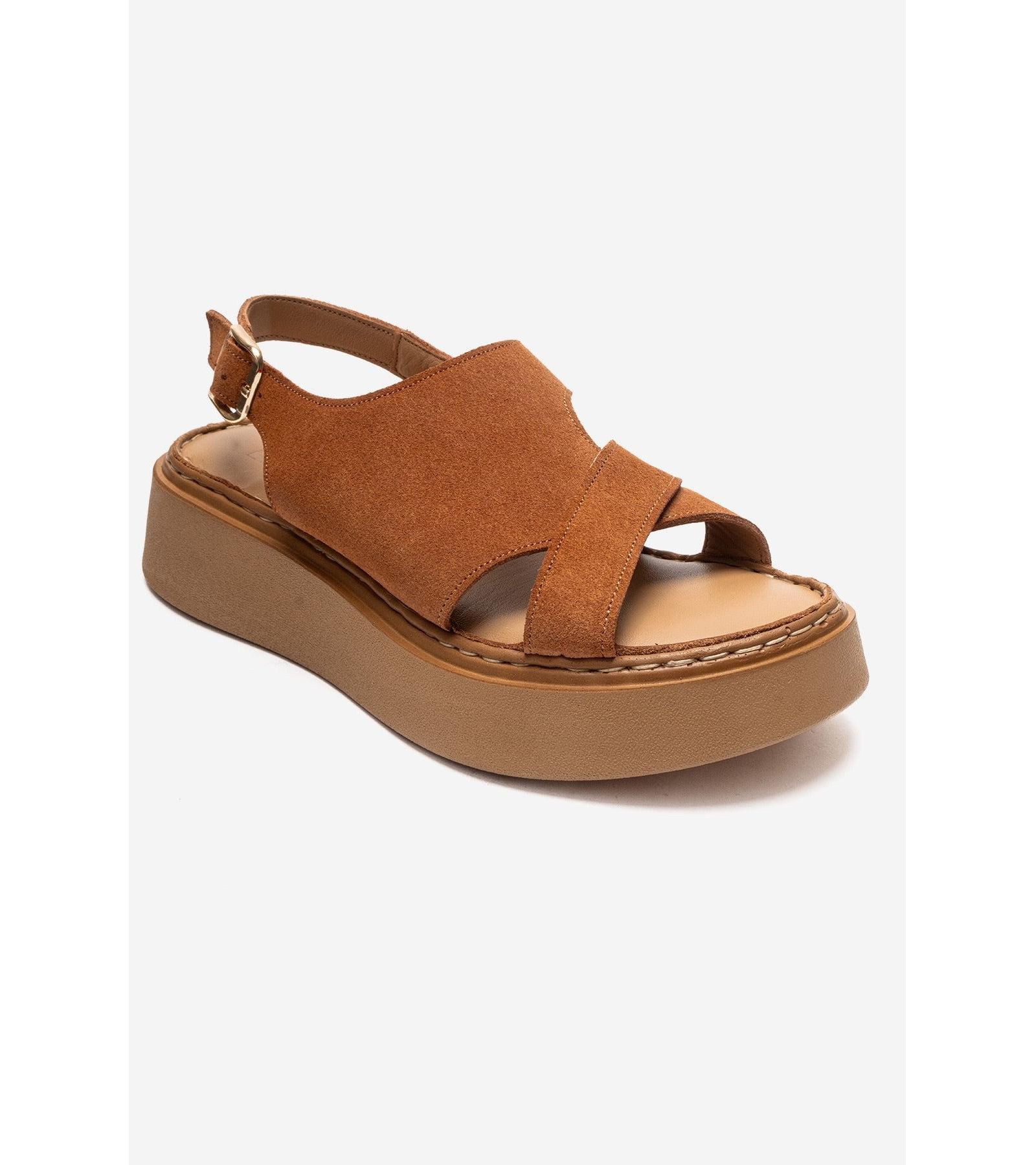 Женские кожаные сандалии на платформе Forever & Always Shoes Vien