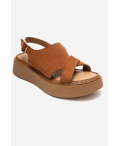 Женские кожаные сандалии на платформе Forever & Always Shoes Vien