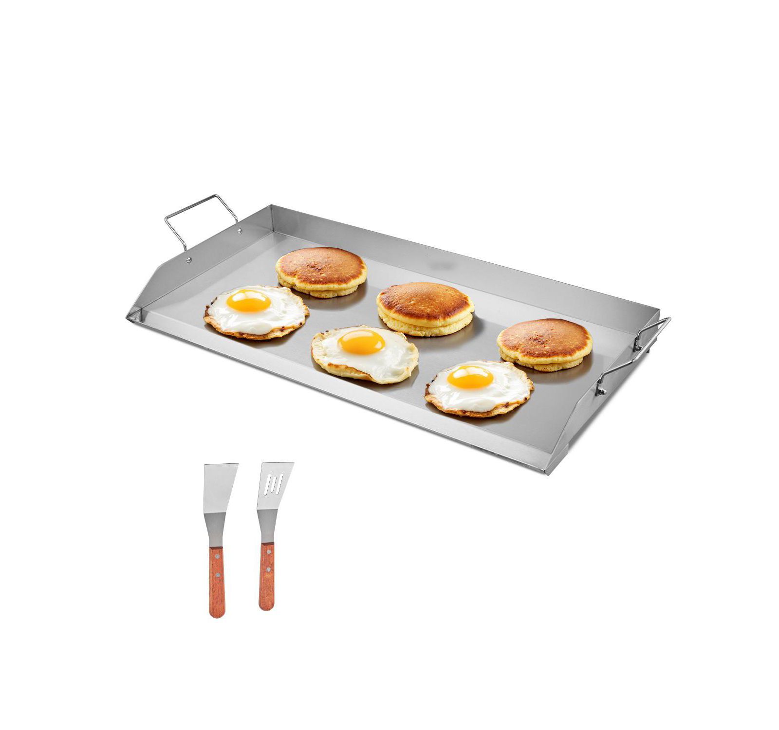 Ecooso Решетка для гриля из нержавеющей стали 32 x 16 Inch с ручками
