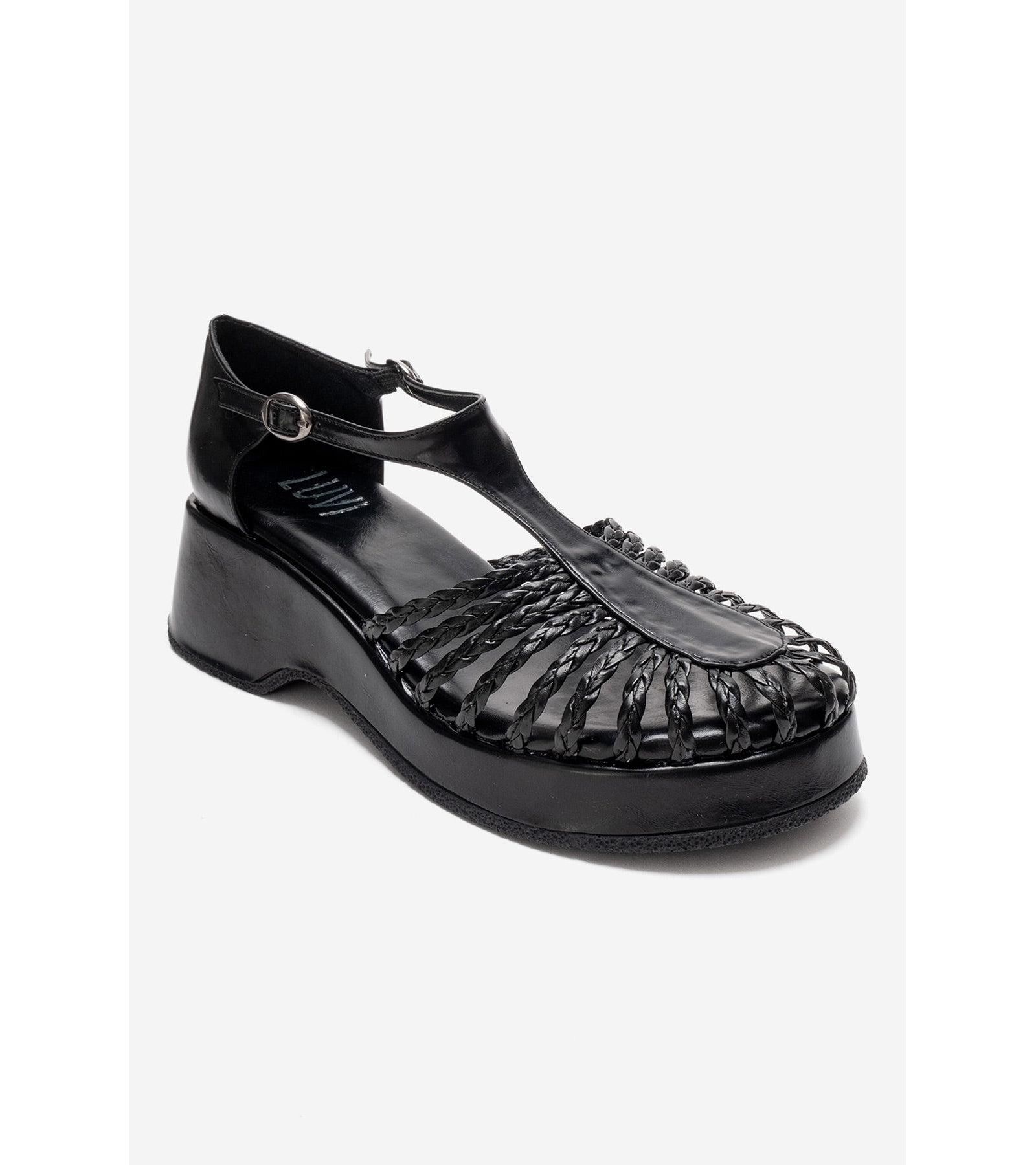 Prologue Shoes Women's Barry Woven Wedge Sandal