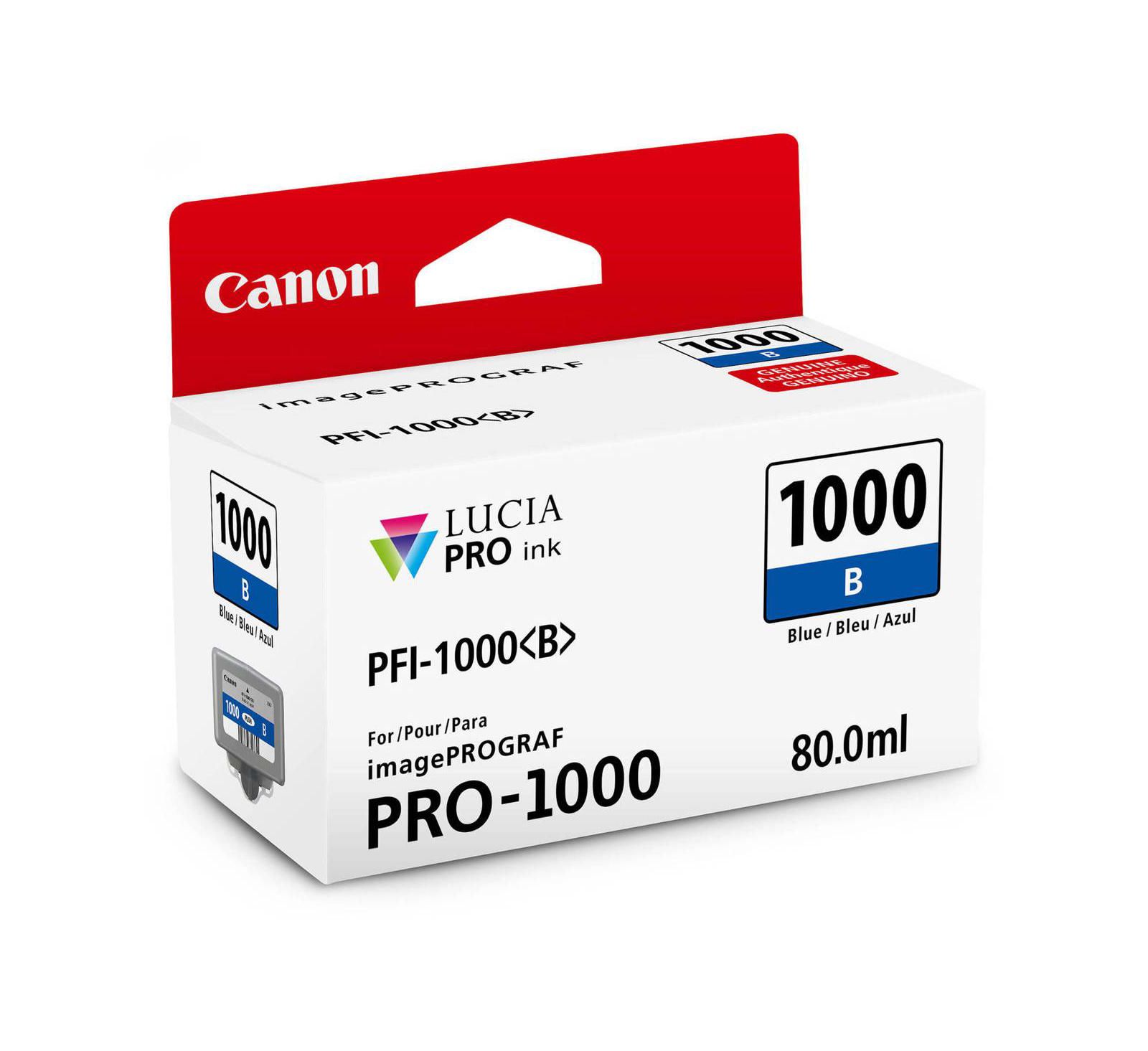 Чернила Canon PFI-1000B Blue LUCIA PRO