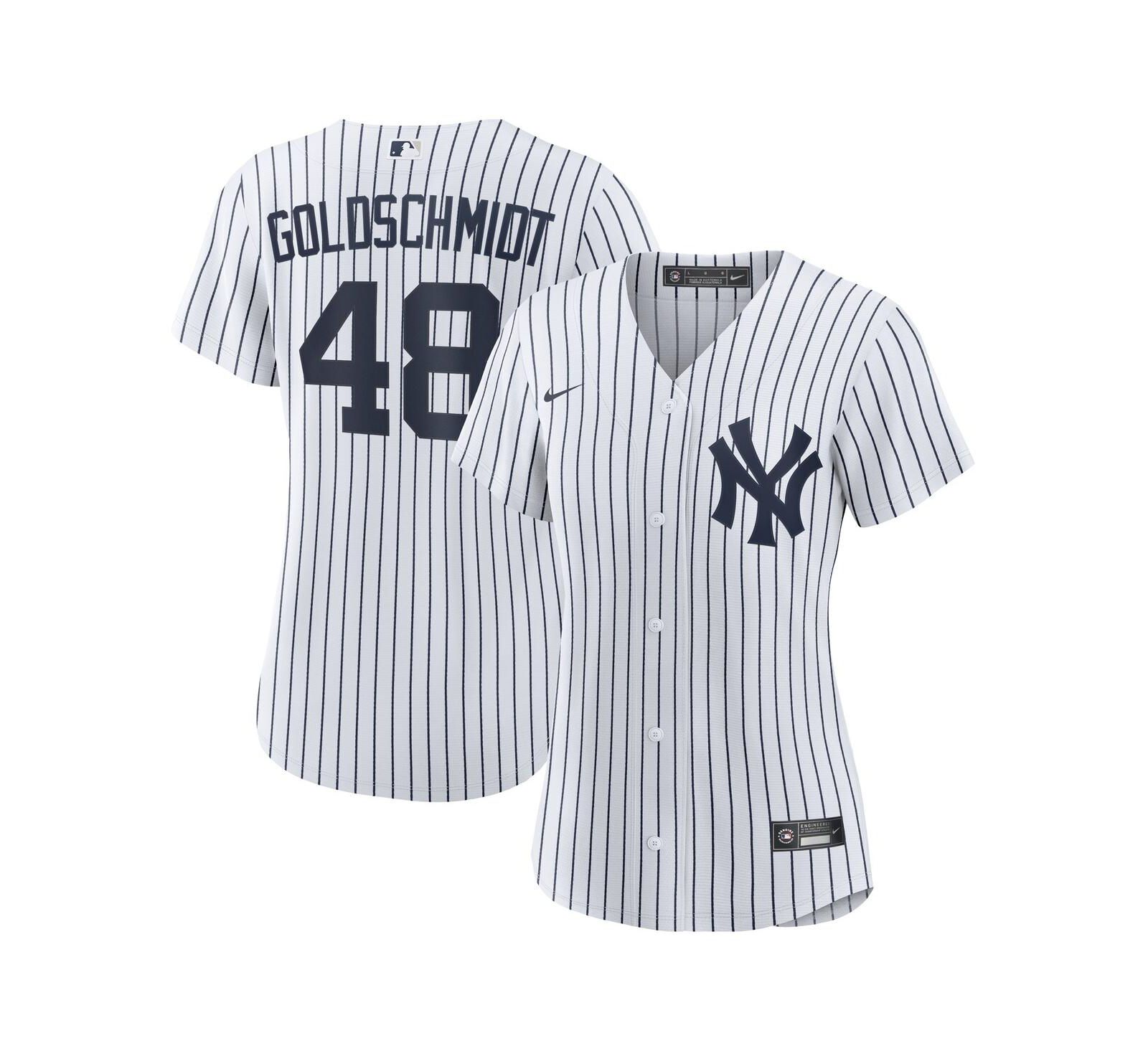 Nike Женская джерси Paul Goldschmidt White New York Yankees Home Replica