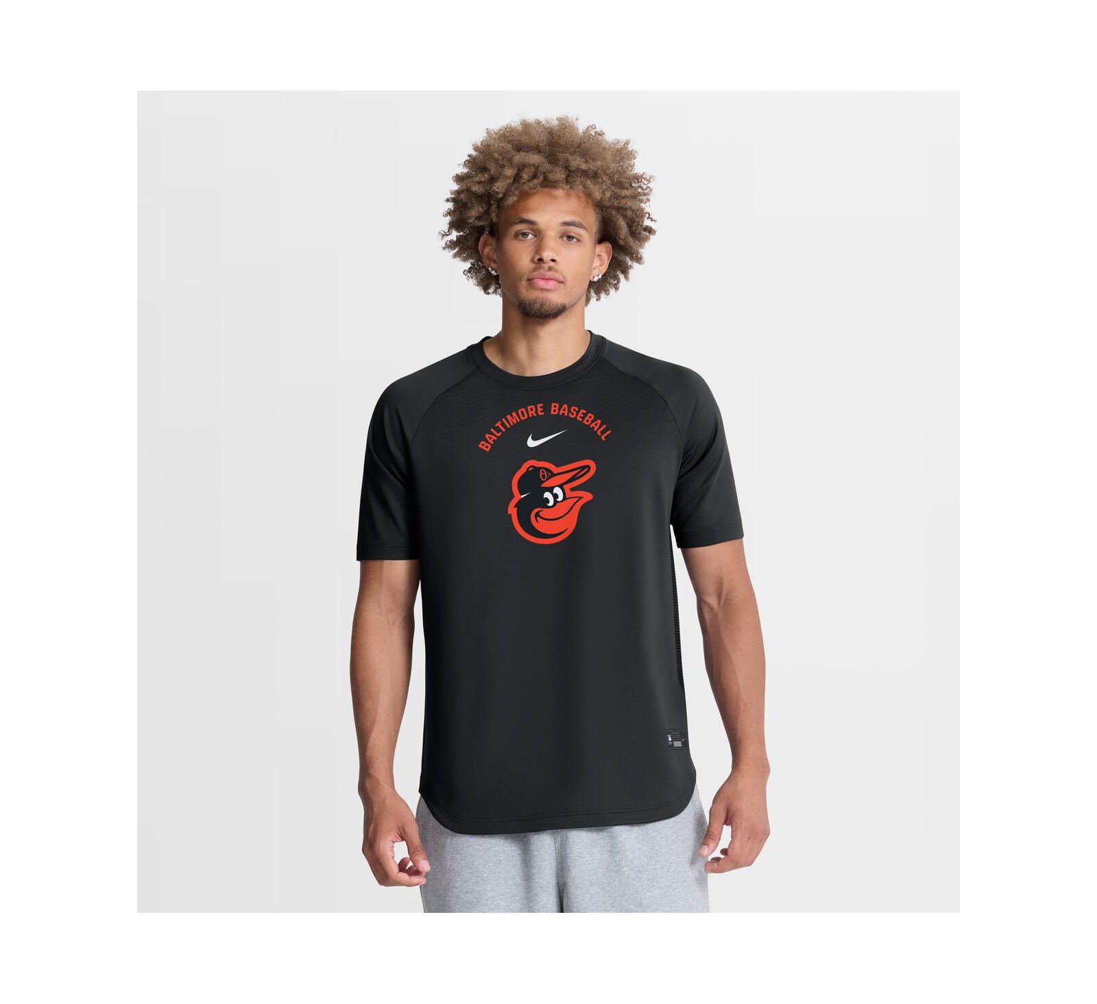 Футболка Nike Black Baltimore Orioles Authentic Collection Dri-FIT Мужская