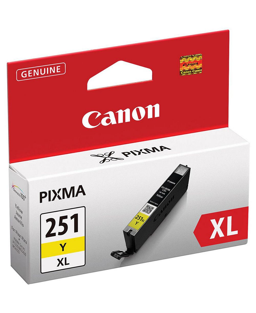 Картридж Canon CLI-251 XL Yellow Ink Tank для принтеров PIXMA iP, iX, MG, MX Series