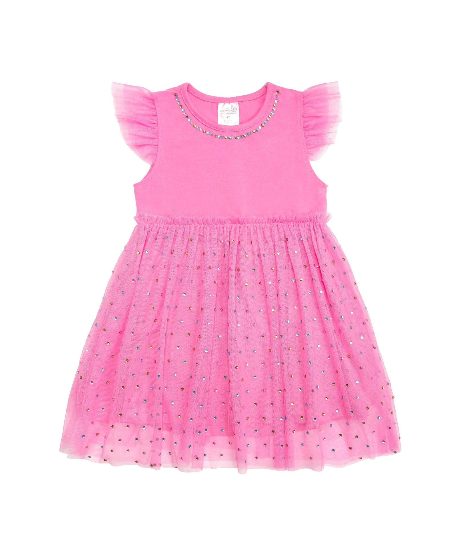 Детское платье Sweet Wink Raspberry Rhinestone