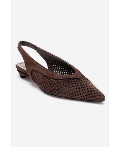 Forever & Always Shoes Женские кожаные туфли-лодочки Lieve Slingback