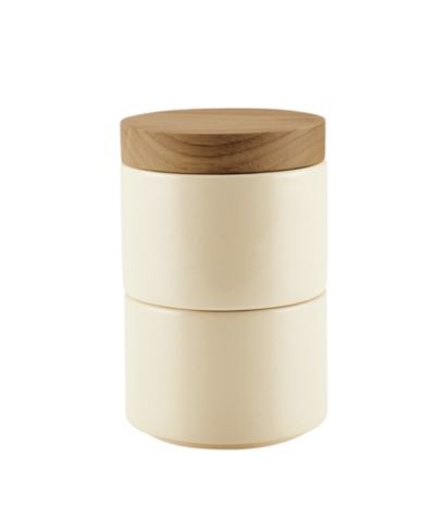 Набор из 2 керамических коробок для специй Rachael Ray Ceramic Stacking Spice Box Set с крышкой