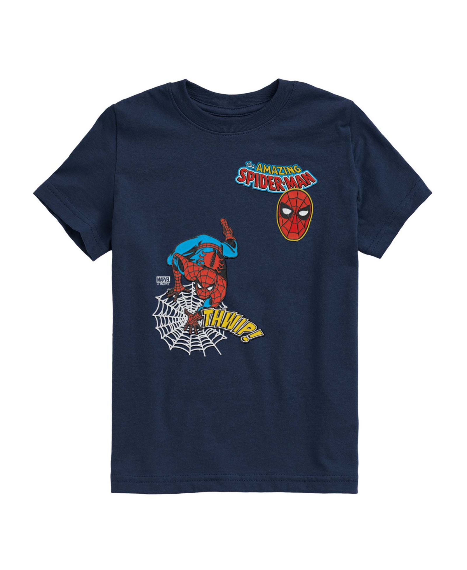 Disney Boys' 8-20 Spider-Man  Spidey Thwip Short-Sleeve Graphic T-Shirt