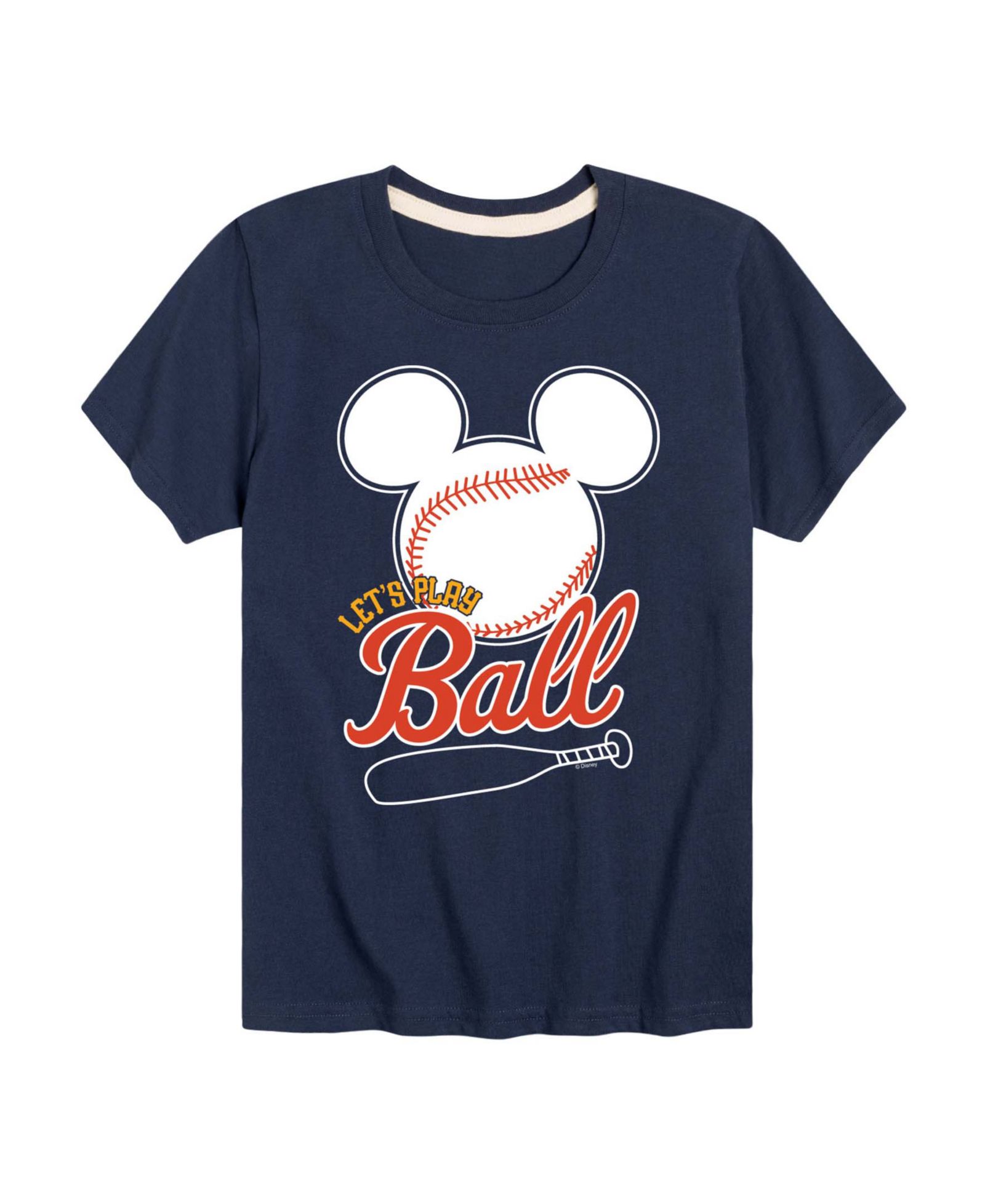 Детская футболка Disney Mickey Lets Play Ball Short-Sleeve Graphic для малышей 2T-5T