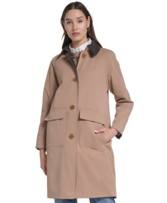 Cole Haan женское двустороннее пальто Balmaccan