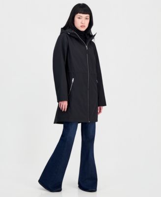 Calvin Klein Women's Hooded Anorak Long-Sleeve Coat, Created for Macy's