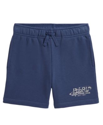 Детские шорты Polo Ralph Lauren из футера с логотипом
