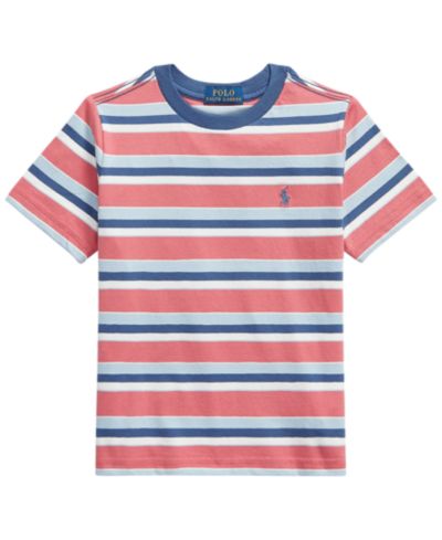 Polo Ralph Lauren Boys' 2-7 Striped Crewneck T-Shirt