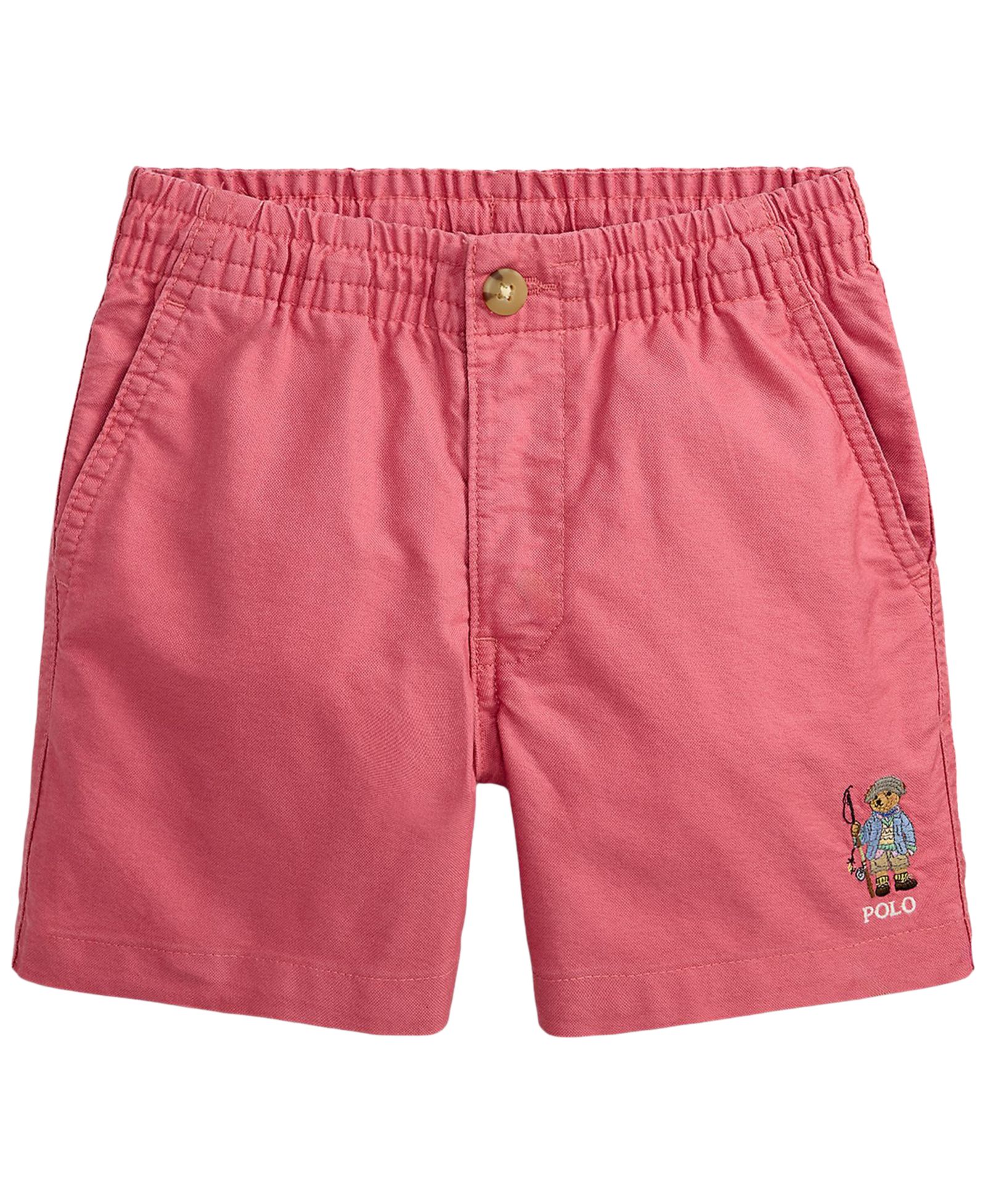 Polo Ralph Lauren Boys' 2T-7 Polo Bear Embroidered Shorts