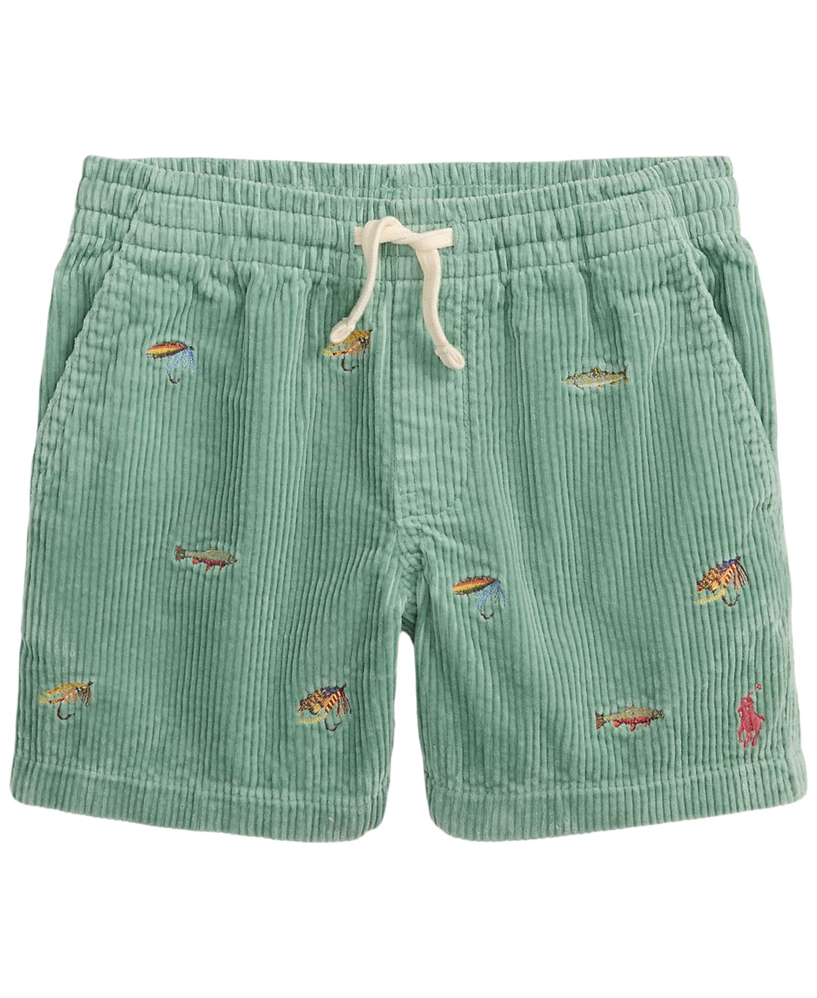 Polo Ralph Lauren Boys' 2T-7 Polo Prepster Embroidered Corduroy Shorts