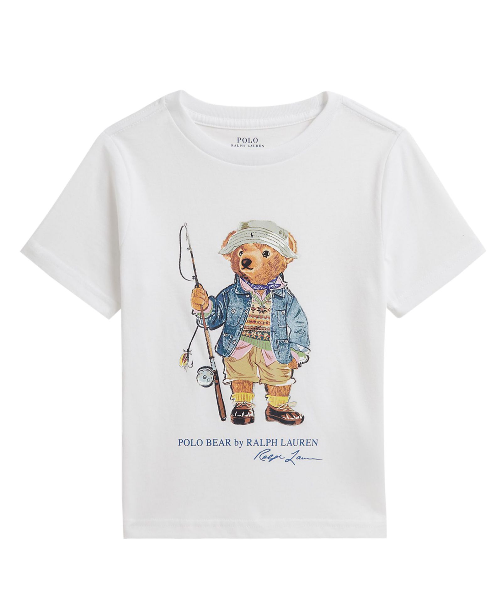 Мальчиковая футболка Polo Ralph Lauren 2-7 Polo Bear Jersey
