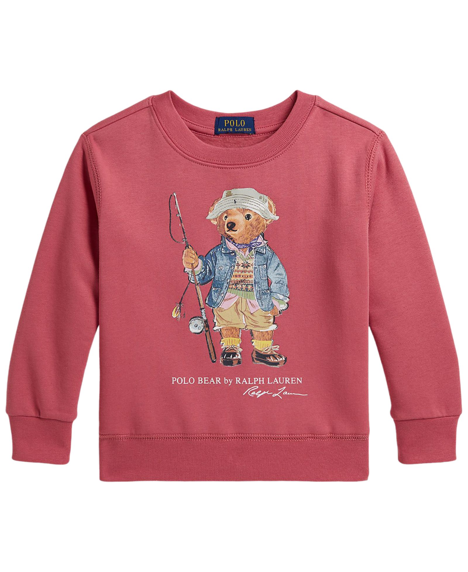 Polo Ralph Lauren Boys' 2-7 Polo Bear Long-Sleeve Sweatshirt