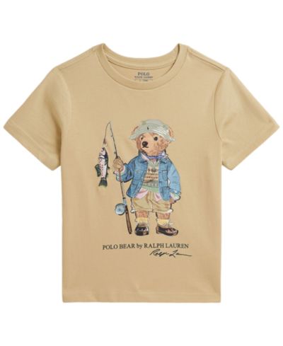 Детская футболка Polo Ralph Lauren Boys' 2-7 Polo Bear Short-Sleeve