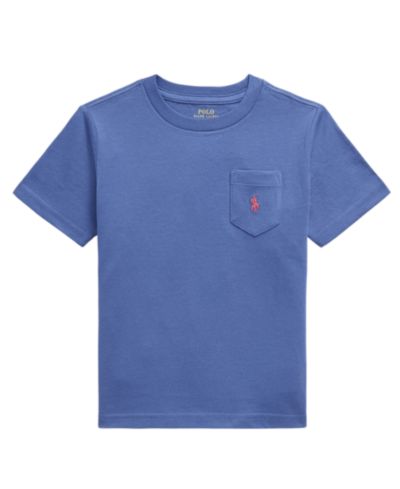Детская футболка Polo Ralph Lauren с карманом, 2-7 Jersey