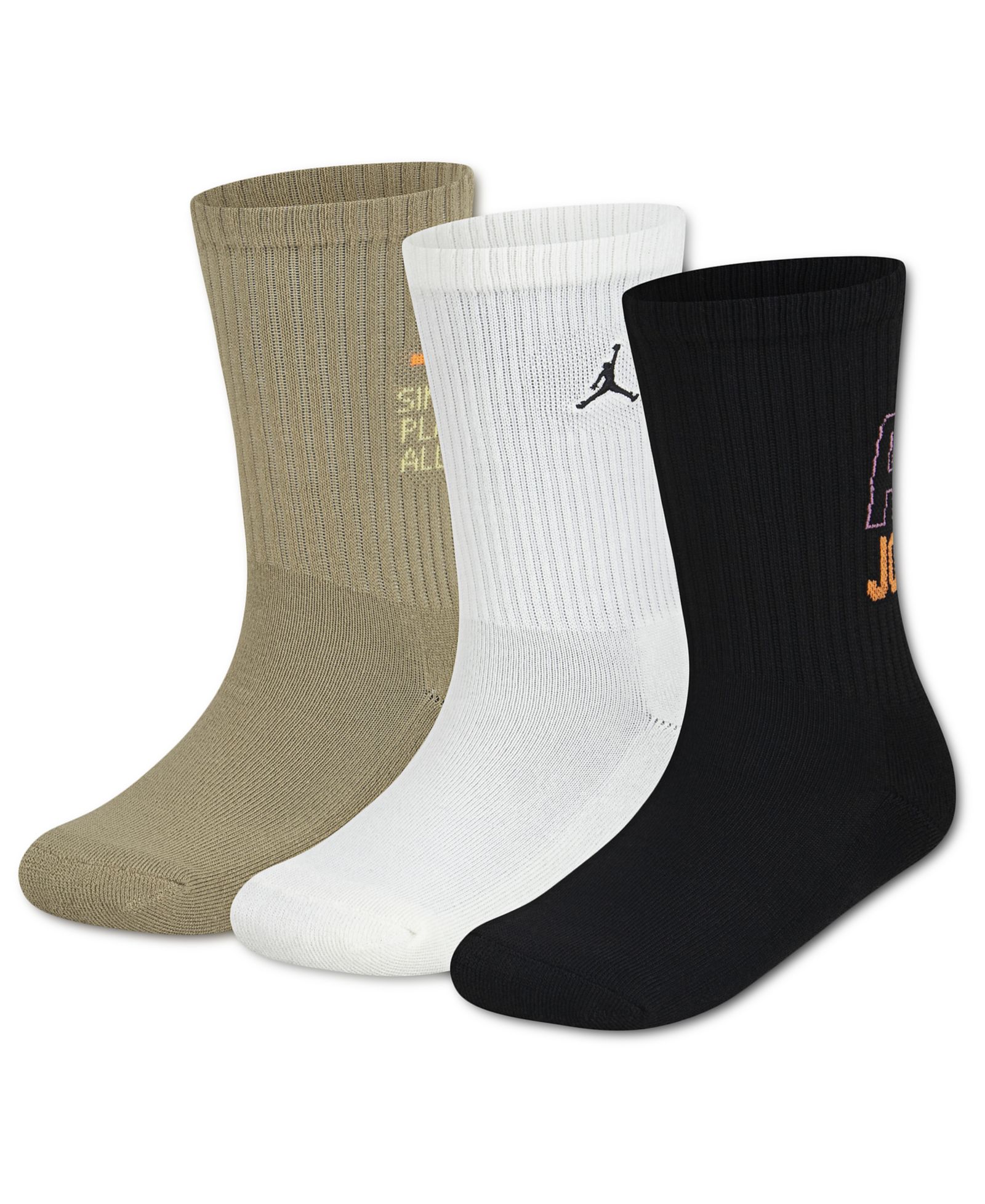 Jordan Детские носки crew, 3-Pack