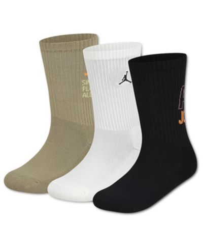 Jordan Детские носки crew, 3-Pack