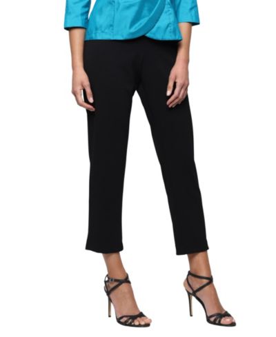 Alex Evenings Petite Pull-On Cropped Pants