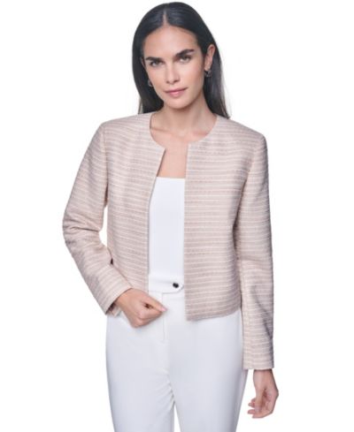 Calvin Klein Women's Long-Sleeve Open Front Jacket