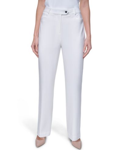 Calvin Klein Women's Modern Fit Mid-Rise Pants