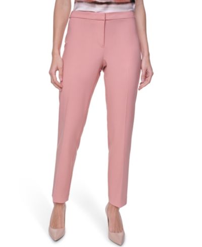 Женские зауженные брюки Calvin Klein Mid-Rise Ankle-Length Tapered Pants