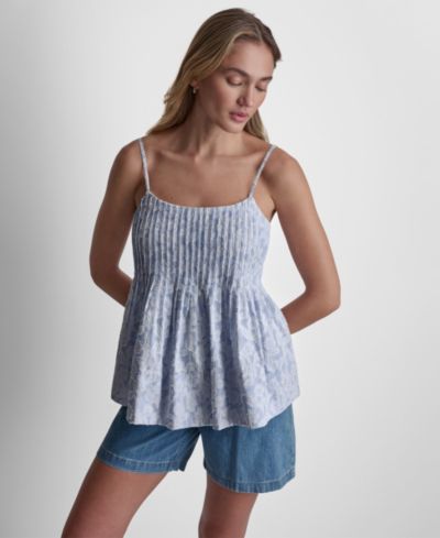 Женский топ DKNY Jeans с круглым вырезом