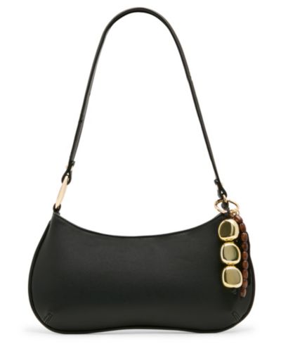 Маленькая сумка на плечо Steve Madden Sabine Pebbled and Tassled Small Shoulder Handbag