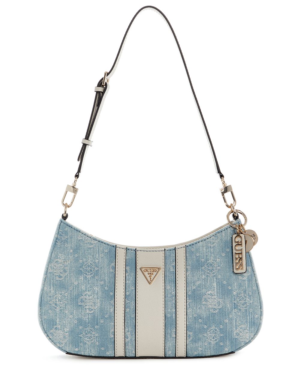 GUESS Noelle II денимная сумка через плечо с молнией