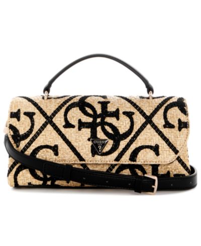 GUESS Kirsten Top Handle Small Flap Crossbody Handbag