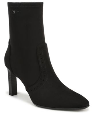 Женские короткие ботильоны Franco Sarto Delani с квадратным носком и молнией