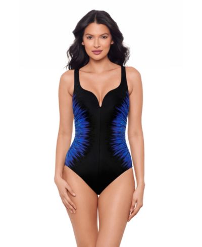 Слитный купальник Miraclesuit Women's с утягивающим эффектом и вырезом sweetheart
